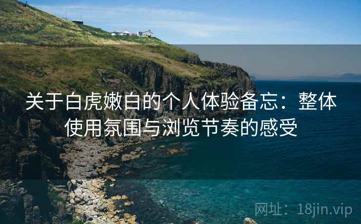关于白虎嫩白的个人体验备忘：整体使用氛围与浏览节奏的感受