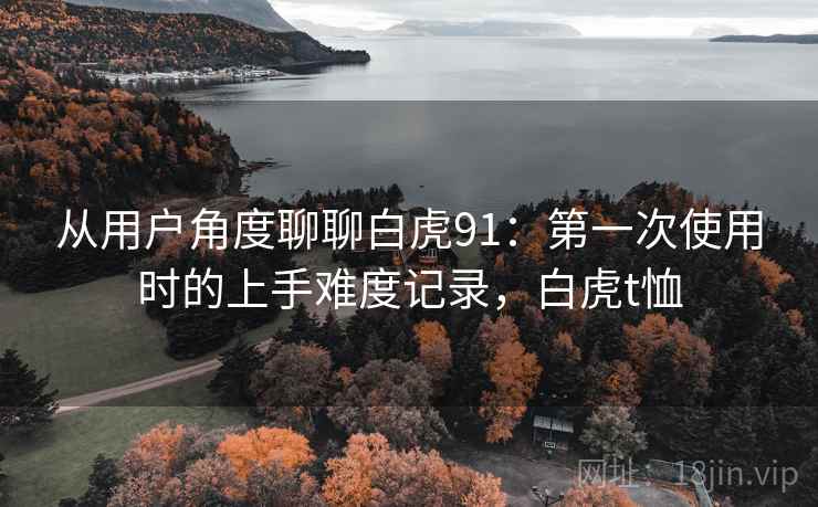 从用户角度聊聊白虎91：第一次使用时的上手难度记录，白虎t恤