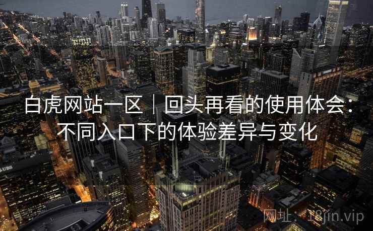 白虎网站一区｜回头再看的使用体会：不同入口下的体验差异与变化