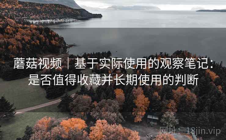 蘑菇视频|基于实际使用的观察笔记:是否值得收藏并长期使用的判断 蘑菇视频|基于实际使用的观察笔记:是否值得收藏并长期使用的判断